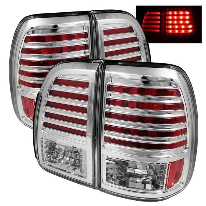 Lexus LX Spyder LED Taillights - Chrome - 111-LLX47098-LED-C