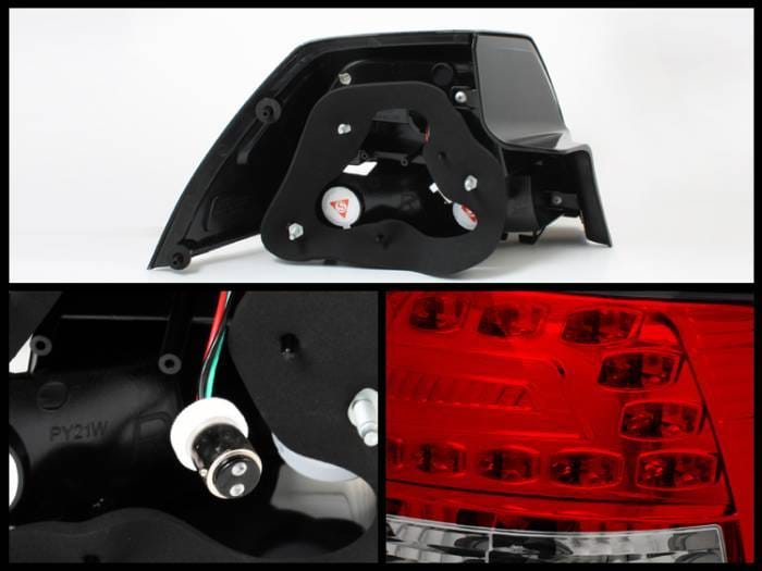 Pontiac G8 Spyder LED Taillights - Red Clear - 111-PG808-LED-RC thumbnail 2