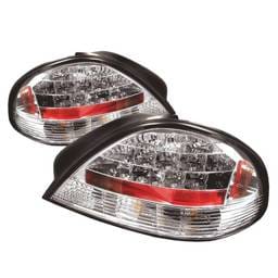 Pontiac Grand Am Spyder LED Taillights - Chrome - 111-PGAM99-LED-C