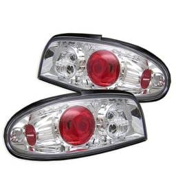 Nissan Altima Spyder Euro Style Taillights - Chrome - 111-NA93-C