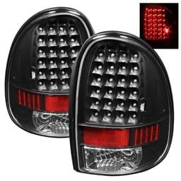 Chrysler Town Country Spyder LED Taillights - Black - ALT-ON-DC96-LED-BK