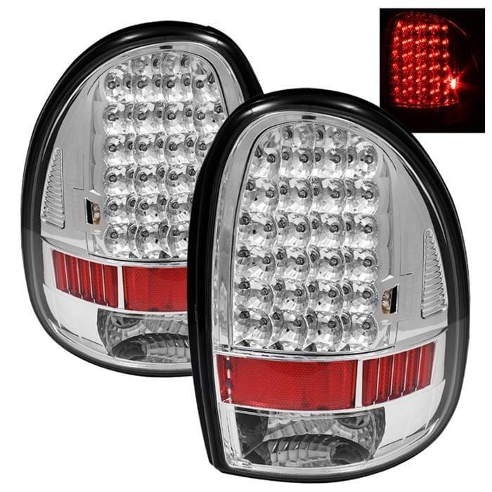 Chrysler Town Country Spyder LED Taillights - Chrome - ALT-ON-DC96-LED-C