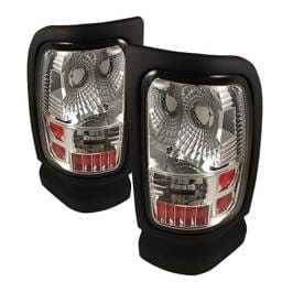 Dodge Ram Spyder Euro Style Taillights - Chrome - ALT-ON-DRAM94-C