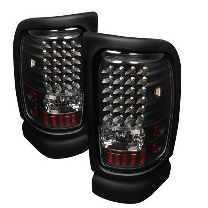 Dodge Ram Spyder LED Taillights - Black - ALT-ON-DRAM94-LED-BK