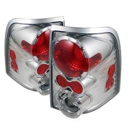 Ford Explorer Spyder Euro Style Taillights - Chrome - ALT-ON-FEXP02-C