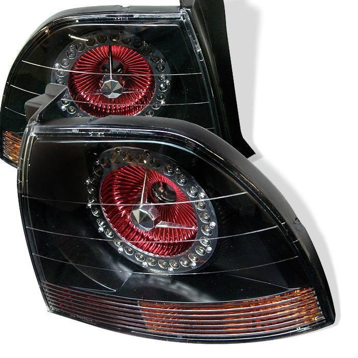 Honda Accord Spyder LED Taillights - Black - ALT-YJ9495TLZ-BK-LED