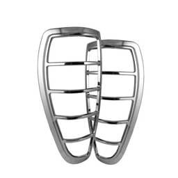 Chevrolet Colorado Spyder ABS Taillight Bezel - Chrome - CA-TB-CCOL04