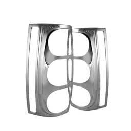 GMC Yukon Spyder ABS Taillights Bezel - Chrome - CA-TB-GY07