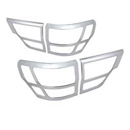 Jeep Grand Cherokee Spyder ABS Taillight Bezel - Chrome - CA-TB-JGC11