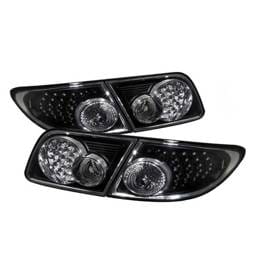 Mazda 6 Spyder LED Taillights - Black - ALT-ON-M603-LED-BK
