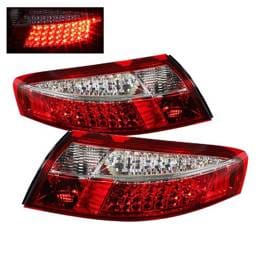 Porsche 911 Spyder LED Taillights - Red Clear - ALT-ON-P99699-LED-RC
