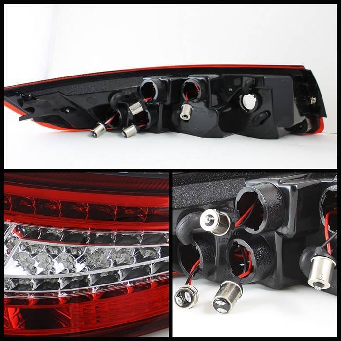 Porsche 911 Spyder LED Taillights - Red Clear - ALT-ON-P99705-LED-RC thumbnail 2