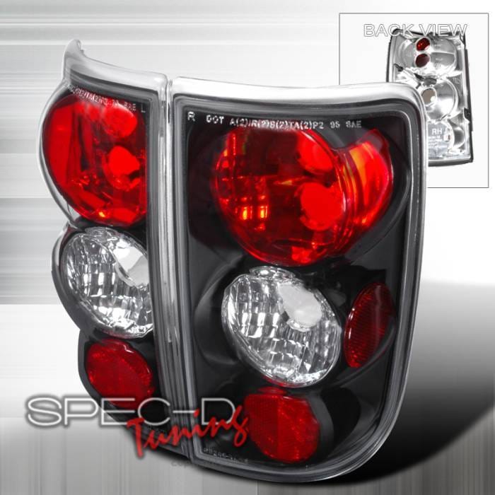 Chevrolet Blazer Spec-D Altezza Taillights - Black - LT-BLZ95JM-TM