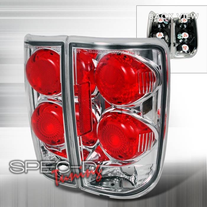 Chevrolet Blazer Spec-D Altezza Taillights - Chrome - LT-BLZ95-TM