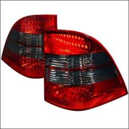 Mercedes-Benz ML Spec-D LED Taillight - Red & Smoke - LT-BW16398RGLED-APC
