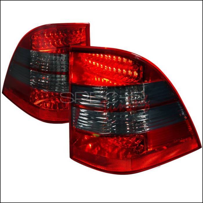 Mercedes-Benz ML Spec-D LED Taillight - Red & Smoke - LT-BW16398RGLED-APC
