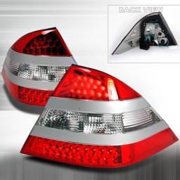 Mercedes-Benz S Class Spec-D LED Taillights - Red - LT-BW220S2RLED-KS