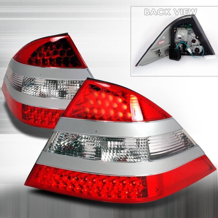 Mercedes-Benz S Class Spec-D LED Taillights - Red - LT-BW220S2RLED-KS