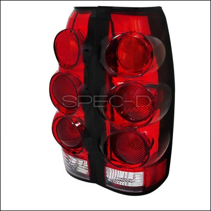 Chevrolet C10 Spec-D 3D Style Taillight - Red & Clear - LT-C10883DRPW-APC