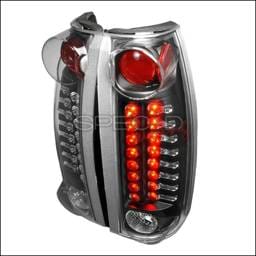 Chevrolet C10 Spec-D LED Taillights - Black - LT-C1088JMLED-TM