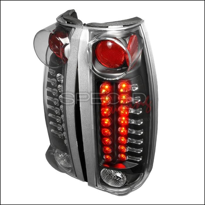 Chevrolet C10 Spec-D LED Taillights - Black - LT-C1088JMLED-TM