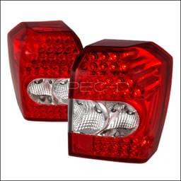 Dodge Caliber Spec-D LED Taillights - Red - LT-CAL07RLED-KS
