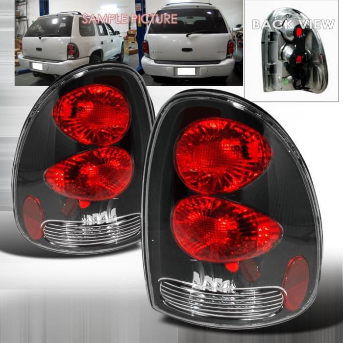Dodge Caravan Spec-D Altezza Taillights - Black - LT-CAR96JM-KS