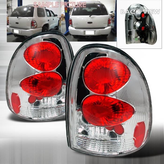 Dodge Caravan Spec-D Altezza Taillights - Chrome - LT-CAR96-KS