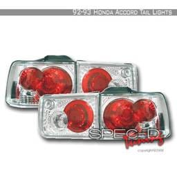 Honda Accord 4DR Spec-D Altezza Taillights - Chrome - LT-ACD92-KS