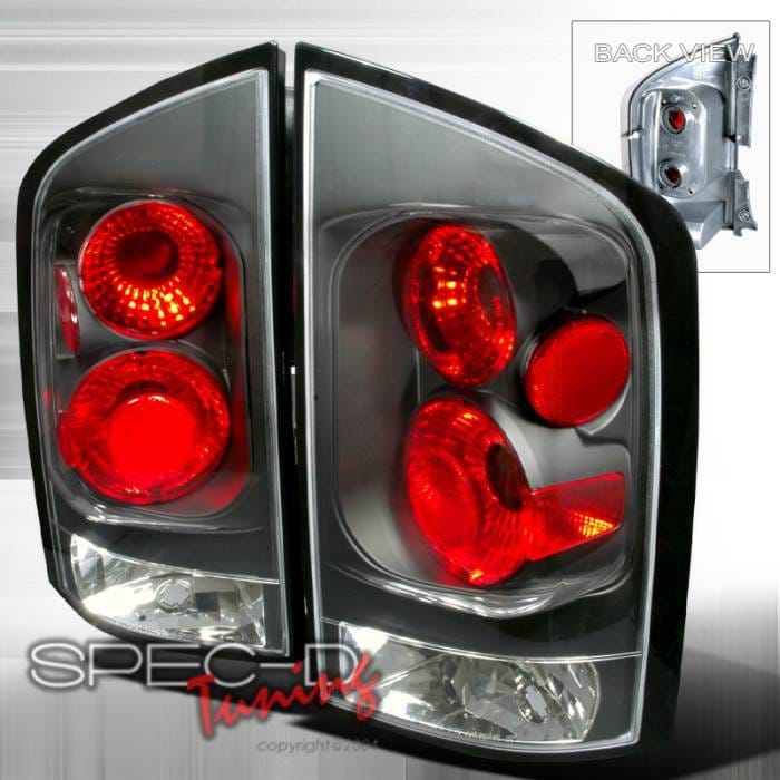 Nissan Armada Spec-D Altezza Taillights - Black - LT-AMD04JM-TM