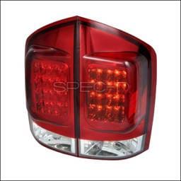 Nissan Armada Spec-D LED Taillights - Red - LT-AMD04RLED-TM