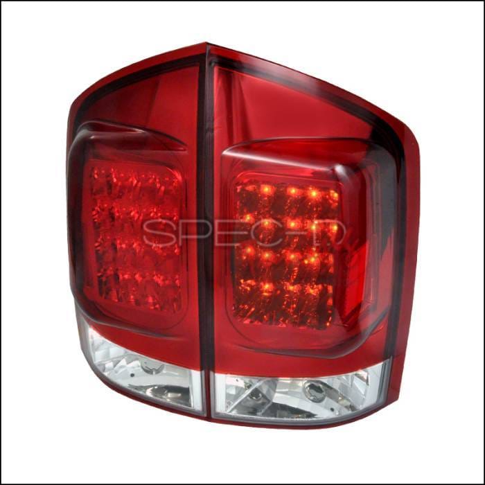 Nissan Armada Spec-D LED Taillights - Red - LT-AMD04RLED-TM