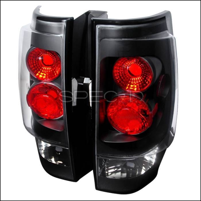 Chevrolet Avalanche Spec-D Altezza Taillights - Black - LT-AVA07JM-TM