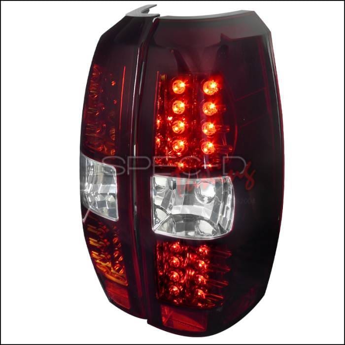 Chevrolet Avalanche Spec-D LED Taillights - Red & Clear Lens - LT-AVA07RLED-TM