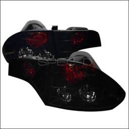 Honda Civic 4DR Spec-D Euro Taillights - Glossy - Black Housing with Smoke Lens - LT-CV064BB-TM