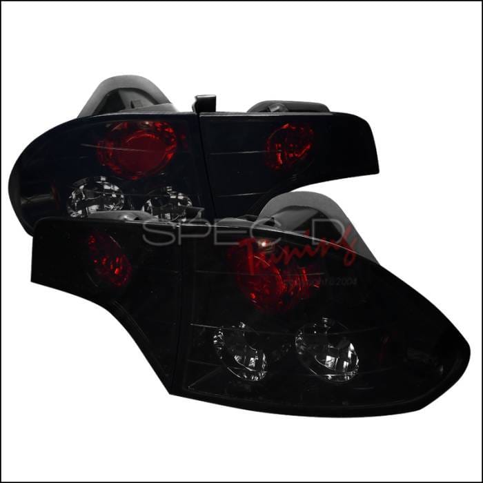 Honda Civic 4DR Spec-D Euro Taillights - Glossy - Black Housing with Smoke Lens - LT-CV064BB-TM