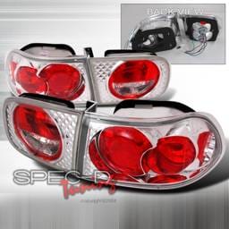 Honda Civic 2DR & 4DR Spec-D Altezza Taillights - Chrome - LT-CV92-KS