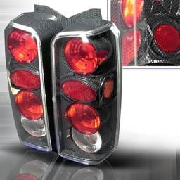 Jeep Cherokee Spec-D Altezza Taillights - Chrome - LT-CHKE97CF-KS
