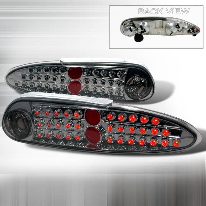 Chevrolet Camaro Spec-D LED Taillights - Smoke - LT-CMR93GLED-KS