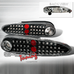Chevrolet Camaro Spec-D LED Taillights - Black - LT-CMR93JMLED-KS