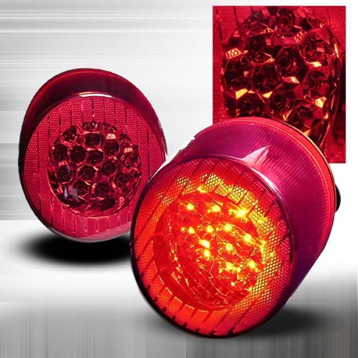 Chevrolet Cobalt Spec-D LED Taillights - Red - LT-COB05RLED-KS