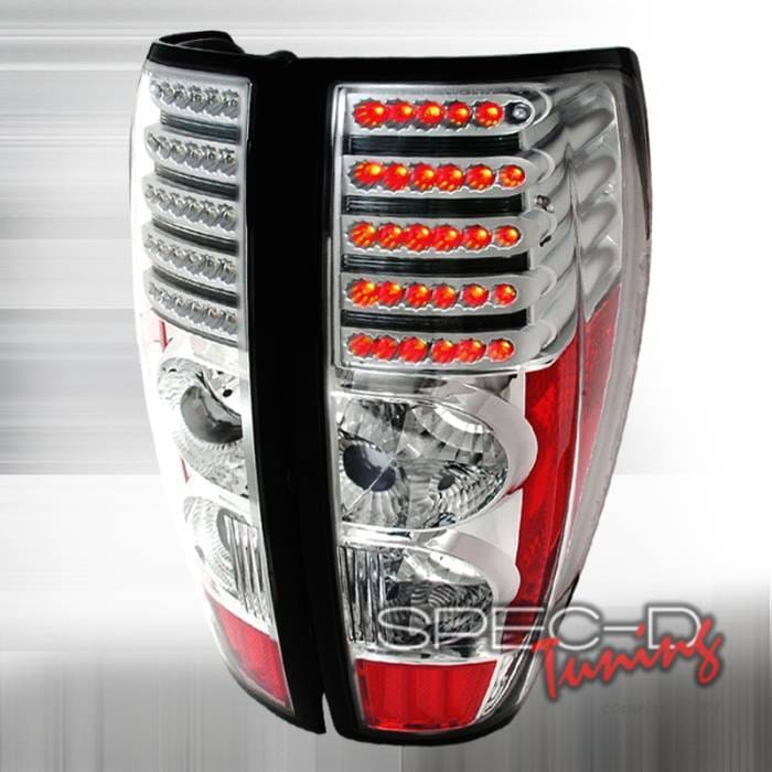 Chevrolet Colorado Spec-D LED Taillights - Chrome - LT-COL04CLED-DP