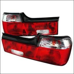 BMW 7 Series Spec-D Taillights - Red & Clear - LT-E3288RPW-APC