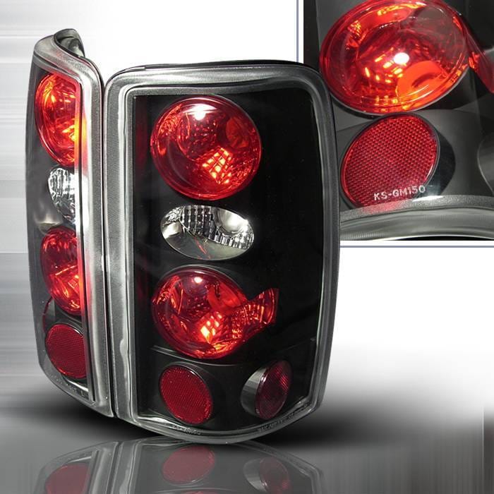 GMC Denali Spec-D Altezza Taillights - Black - LT-DEN00JM-KS