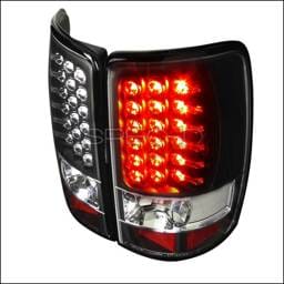GMC Denali Spec-D LED Taillights - Black - LT-DEN00JMLED-TM