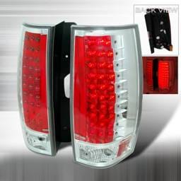 GMC Denali Spec-D LED Taillights - Chrome - LT-DEN07CG3LED-KS