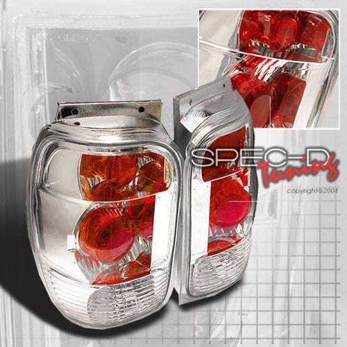 Ford Explorer Spec-D Altezza Taillights - Chrome - LT-EPOR98-KS