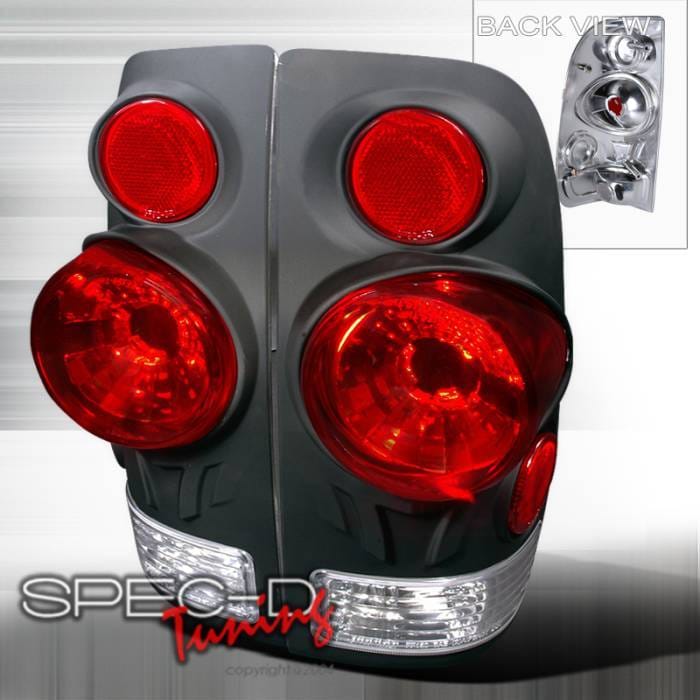 Ford F350 Spec-D Altezza Taillights - Black - LT-F150973DJM-TM