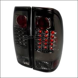 Ford F250 Spec-D LED Taillights - Smoke - LT-F15097GLED-TM
