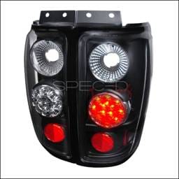 Ford Expedition Spec-D LED Taillights - Black - LT-EPED97JMLED-TM